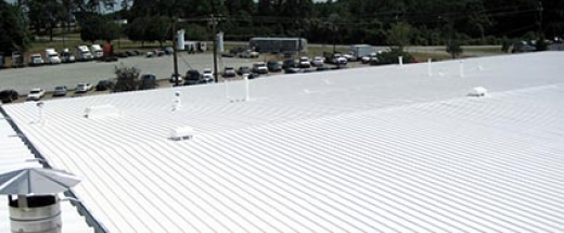 Aluminum UV Coated Commercial Roofing