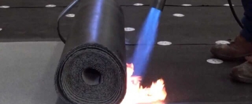 Torch Down Modified Bitumen Roofing System